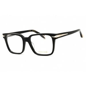 Roberto Cavalli VRC019M Eyeglasses Black Acetate Rectangular